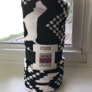 NWT Pink Victoria Secret throw blanket